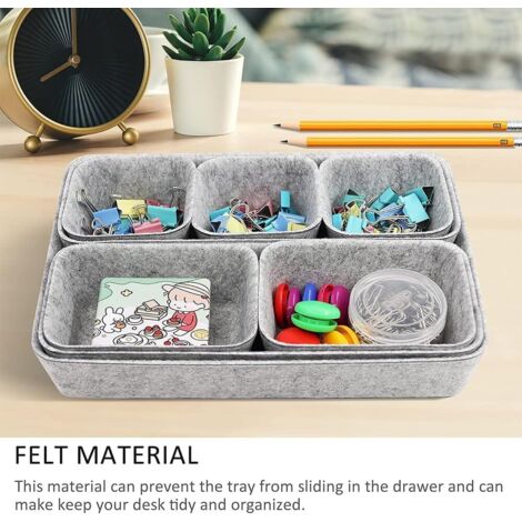 8 Schubladen Organizer Filz Aufbewahrungsbox Wohnzimmer Bad B ro Grau 8-schubladen-organizer-filz-aufbewahrungsbox-wohnzimmer-bad-b-ro-grau