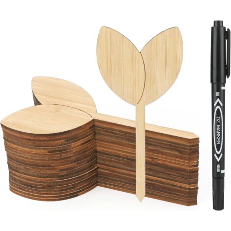 NUOVE ETICHETTE PER piante durevoli etichette stick tipo T accessori