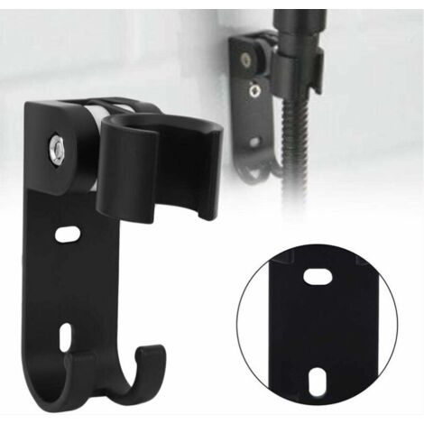 Soporte Ajustable Cromado Para Cabezal De Ducha - Montaje En Pared, Material ABS, Para Baño