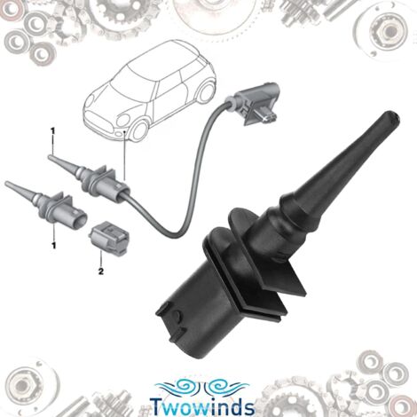 Capteur De Température Extérieur Compatible BMW - Modèles E39, E46, MINI - Réf. 65816905133