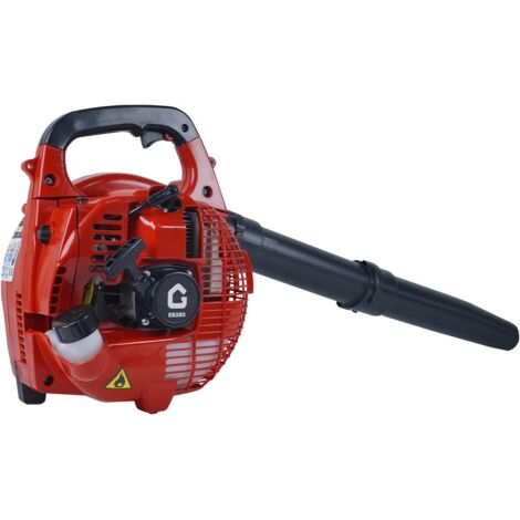 souffleur de feuilles thermique, 2T 28CC 1,1 CV 490 CFM 280 MPH, Léger et Érgonómique, Couleur Rouge (1/5)