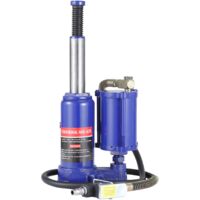 Cric bouteille pneumatique hydraulique – Levage professionnel multi-capacité – Pompe manuelle, usage intensif – 5T, hauteur 26-51 cm – Pour véhicules, camions, remorques, réparations auto, atelier