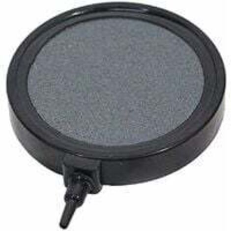 Disque Rond en Pierre pour Diffuseur Air Oxygène, Disque à Bulles d'air Aquarium, Pierre Disque Diffuseur Air Bulles pour Fish Tank Aquarium, Diamètre 13 cm