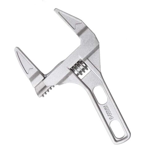 Clés à molette 6-68mm Clé à mâchoire large Clé de salle de bain Outils à main en alliage d'aluminium pour serrer ou desserrer les écrous et les boulons (1/5)