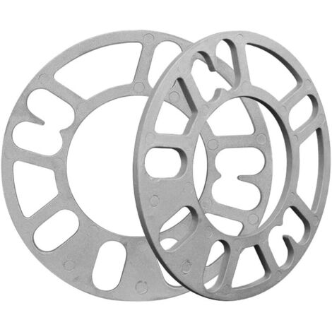 Entretoises De Roue 10mm – 2 Pièces En Alliage Aluminium, Universelles 4/5 Goujons, Diamètre 77/151 Mm