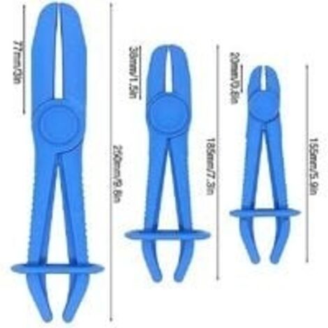 RiToEasysports 15 Pinces à Thon Pêche - Acier Inoxydable - Longue Ligne Palangre - Accessoire Pêche Robuste