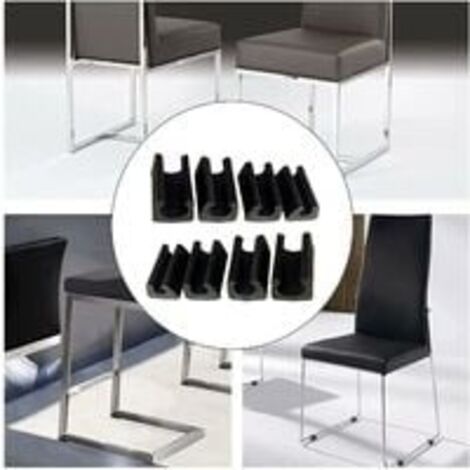 Sourcingmap Collier tuyau chaise bureau Foot Tampons étage en forme U