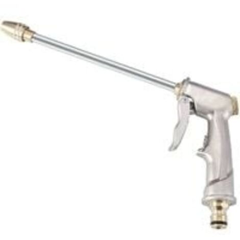 Pistolet d'arrosage Haute Pression Métal Voiture Laveuse Jet d'eau a Haute Pression Pistolet d'eau à Haute Pression Réglable Lance de Pulvérisation pour Lavage de Voiture/Arrosage