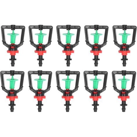 10 Ensembles rotatifs de Type G Micro buse Plantes arrosage arroseur réfraction buse de pulvérisation pour Serre (1/5)