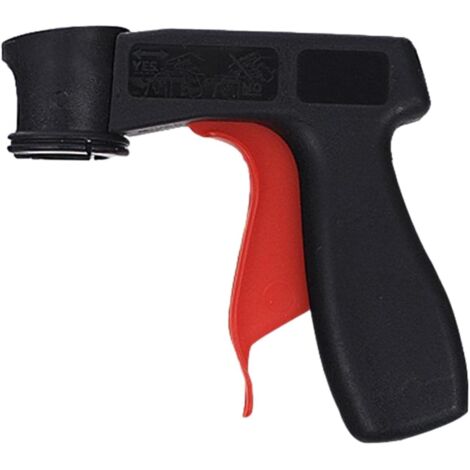 Pistolet Peinture Aerosol, Poignée De Pistolet pour Bombe À Peinture, Pistolet À Peinture pour Bombes Aérosols, Plastique Support De Boîte À Laque, Pistolets À Peinture Accessoires