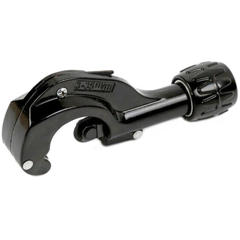 Coupe Tube Coupe-tuyau avce Lame D'ébavurage pour Ø 3-35 mm / 1/8" - 1 3/8" Tubes Tuyaux en Cuivre, Laiton, Métal Léger et Plastique dur en PVC