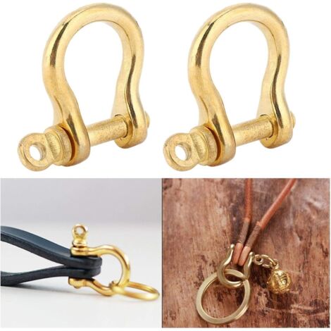 Set De Précision Pour Arc à Poulies – Anneau En D, Boucle Métal, Chaîne, Encoche – Neuf