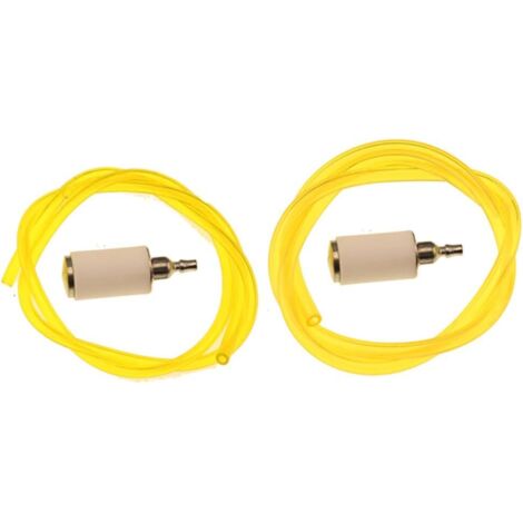 Tuyau de carburant + filtre à carburant pour tronçonneuse Poulan Craftman 530069216 530069247 0,08" x 0,14" 3/32" x 3/16"