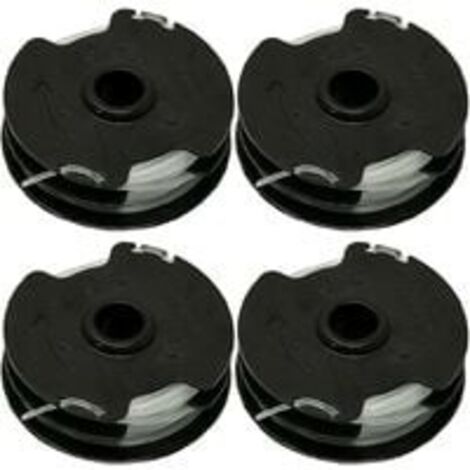 Lot de 4 bobines de rechange pour débroussailleuse sans fil Parkside PRTA 20-Li C3 IAN351753