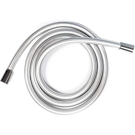 Flexible de Douche de Bain de Douche en PVC Extension de Remplacement Supplémentaire de Salle de Bain 1.5 m Tuyau Flexible Handheld Flexible de Douche (G1/2,1.5M) (1/5)