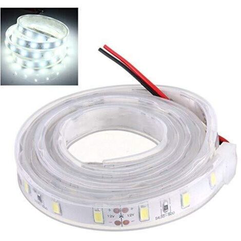 5M 5630 SMD LED Silicone Strip Light Cool Blanc Étanche 12V (1/5)