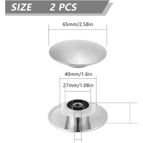 Bouchon de baignoire réglable, filtre de vidange de baignoire, bouchon de déchets pop-up en laiton, accessoire de crépine, joint plat uniquement, 70mm  13