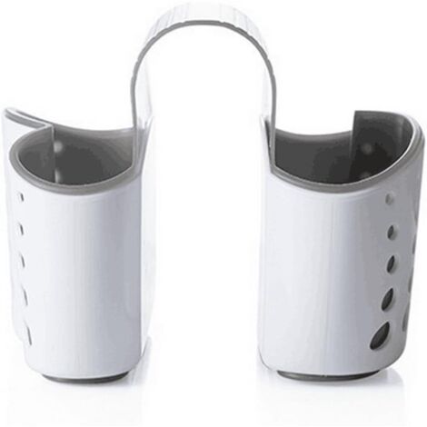 Porte-éponge d’évier de cuisine - Panier suspendu de type égouttoir - Panier double usage - Égouttoir créatif