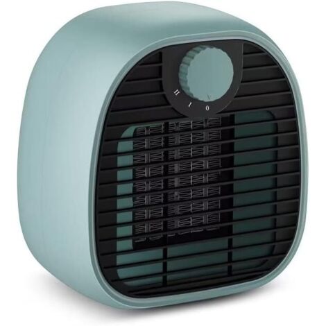 Chauffage Soufflant, Radiateur Soufflant Électrique 650/1000W, Protection Contre Surchauffe & Anti-Basculement, 2 Modes de Chauffage, Salle de Bain Maison Bureau, Sécurité - Silencieux (1/3)