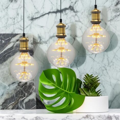 PENGXIANG Infini 3D Feu D'Artifice Effet Conduit Ampoule Coloré Unique Disco Lampe E27 Base Multicolore Ampoule Décorative Pour Noël Plaisir Fête Bar Balcon Mariage Jardin Décor