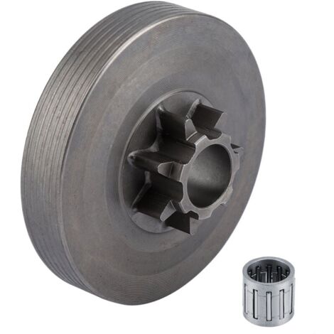 Kit de pignon de tambour d'embrayage avec roulement à aiguilles pour trononneuse 4500 5200 5800