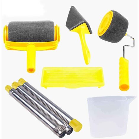 Lot De 5 Pinceaux Painters Collection – Polyvalents, Murs, Angle Et Plat, Neuf