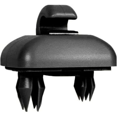 Lot de 1 clip de pare-soleil automatique Clip de pare-soleil, crochet de support de crochet de pare-soleil automatique pour Audi A1 A3 A4 A5 Q3 Q5 (8E0 857 562) A7 B6 B7 B8 S4 S5