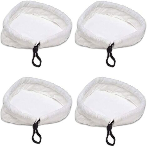4 pièces chiffons de remplacement pour vadrouille à vapeur, tampons en tissu en microfibre, lingettes de sol triangulaires en microfibre, adaptées aux vadrouilles à vapeur, nettoyage de la maison, usa