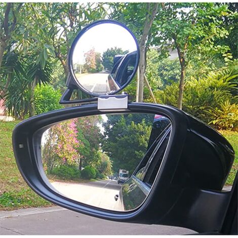 Rétroviseur Conduite Accompagnée Miroirs Angle Mort Voiture 2 Pièces - Grand Angle 360° Réglable - Adhésif Fort Universel Noir Accessoire Sécurité Angle Mort Rétroviseur Conduite Accompagnée Miroirs Angle Mort Voiture 2 Pièces - Grand Angle 360° Réglable - Adhésif Fort Universel Noir Accessoire Sécurité Angle Mort