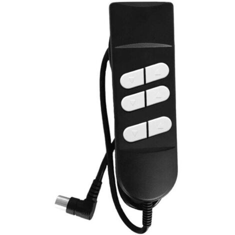 Boutons de télécommande à 5 broches pour interrupteurs de fauteuils releveurs de canapés, d'appareils ménagers, de lits élévateurs et de fauteuils de détente. (1/4)