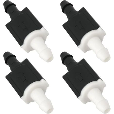 Lot de 4 Clapets Anti Retour pour Lave Glace de Pare Brise 85321-26020 8532126020 1K6863447A Compatible avec Toyota 41x14mm