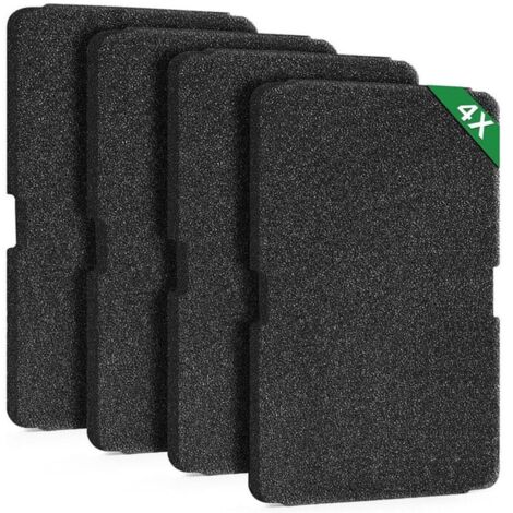 4 filtres pour sèche-linge, filtres éponge, compatibles avec Beko Grundig Blomberg ElektraBregenz 2964840100, 240 x 155 x 11 mm