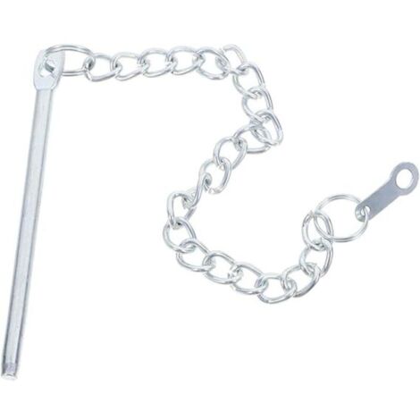 Accessoires pour parasols de jardin avec sangle de fixation, chaînette métallique, compatibles avec les parasols déportés et autres modèles. (1/5)