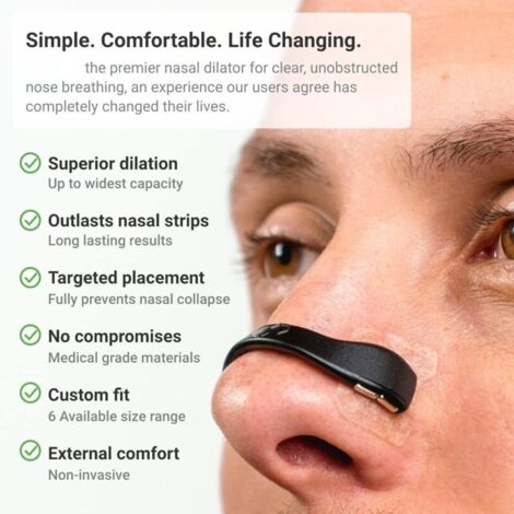 Patch nasal magnétique anti-ronflement, pince-nez, patch nasal, soulagement instantané du ronflement, dispositif anti-ronflement pour hommes, dispositif de congestion nasale anti-ronflement, 15 paires