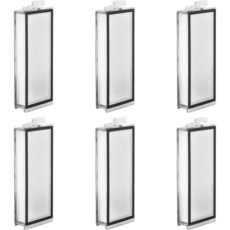 6 Pièces Filtres pour Roborock Q5 Pro, Q5 Pro+, Q7 Max, Q7 Max+, Q7, Q7+, Q8 Max, Q8 Max+, T8 Aspirateur Accessoires de Rechange, pour Roborock Q7 Max, Hepa Filtre Lavable Et Réutilisable (1/5)