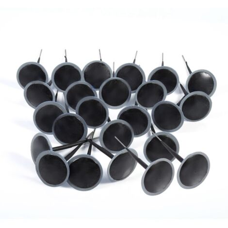 Lot de 24 bouchons de réparation de crevaison 4,5 mm – Caoutchouc durable pour pneus tubeless – Réparation rapide auto, moto, camion - 24pcs
