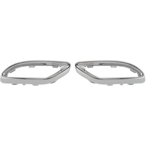 Embouts d'échappement chromés brillants – Garnitures de couvercle pour Mercedes-Benz Classe A B C E GLC CLS W177 W247 W205 W213 X253 C257