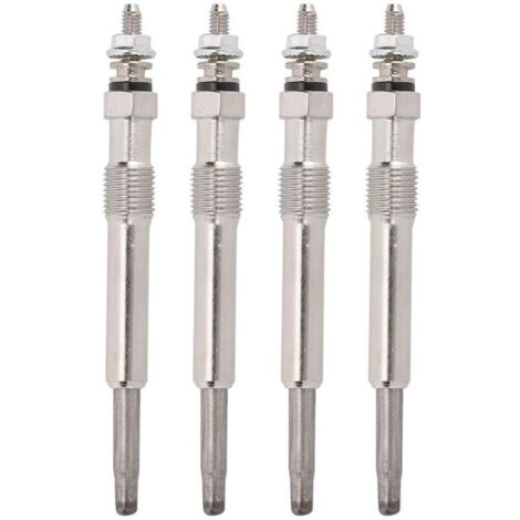 Kit de 4 bougies de préchauffage pour Renault Clio/Kangoo/Trafic – Remplacement direct 7700100558 – Installation facile