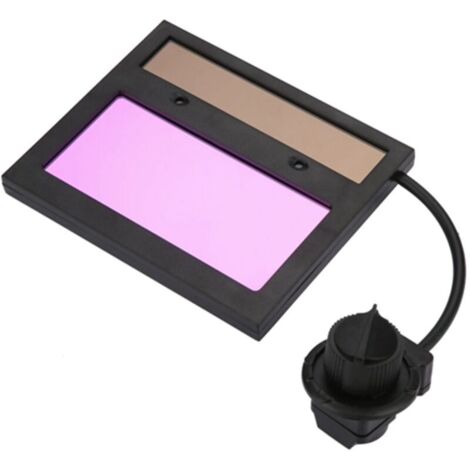 Masque de soudage lentille assombrissante automatique 110x90mm – Panneau solaire rechargeable – Capteur d'arc sensible – Norme EPI - TX500C