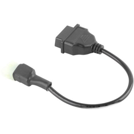 Câble adaptateur de diagnostic OBD2 à 4 broches pour pièces de détection de panne de moto pour motos ou véhicules similaires (1/5)