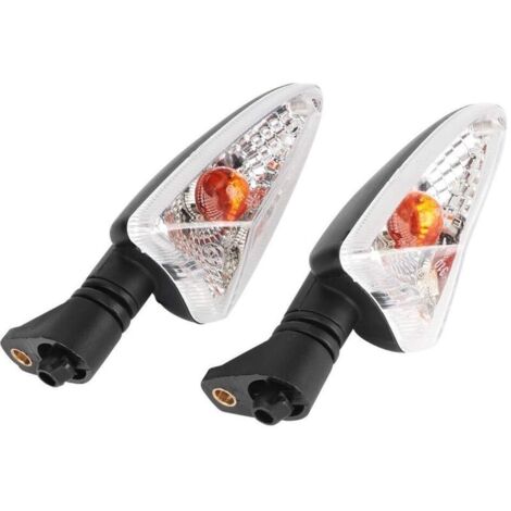 1 paire de clignotants de moto clignotants adaptés pour Tiger Daytona(Contient uniquement des lumières)