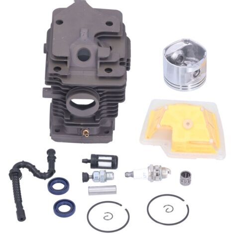 soupapes de surpression, cylindre et Piston, filtre à Air, joints d'huile, 46mm, pour trononneuse Stihl MS270 MS280 (1/5)