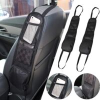 Organisateur Latéral de Siège Sorganisateur de Voiture 2PCS Sac Rangement Voiture Pliable Sac de rangement en maille Sac à suspendre pour Voitures, Camions