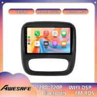 AWESAFE Autoradio Android 13 für Renault Trafic (2014-2019) 2GB+32GB mit 9'' Touchscreen CarPlay Android Auto GPS WiFi Bluetooth