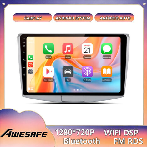 AWESAFE Autoradio Android 13 per Volkswagen Passat B7 (2010-2015) 2GB+64GB 9'' Schermo Touch con CarPlay Android Auto GPS WiFi FM