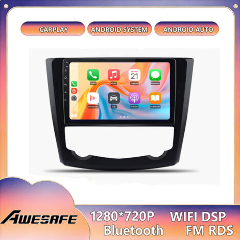 AWESAFE Autoradio Android 13 6GB+128GB per Renault Kadjar (2015-2019) 9'' Schermo con CarPlay GPS Bluetooth Android Auto RDS WiFi (1/5)