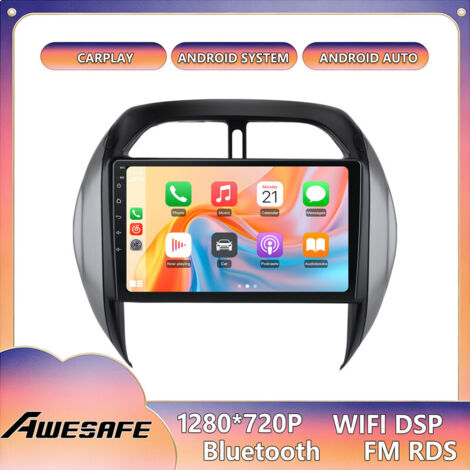 AWESAFE Autoradio Android 13 2GB+64GB para Toyota RAV4 (2003-2005) Pantalla Táctil de 9'' con Carplay GPS Bluetooth Android Auto (1/5)
