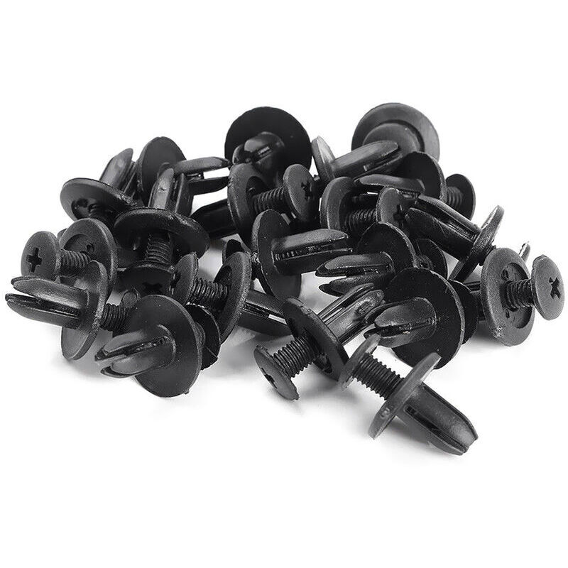 20x Clip Stoßstange Befestigung Klips Spreizniet Schraube 10mm
