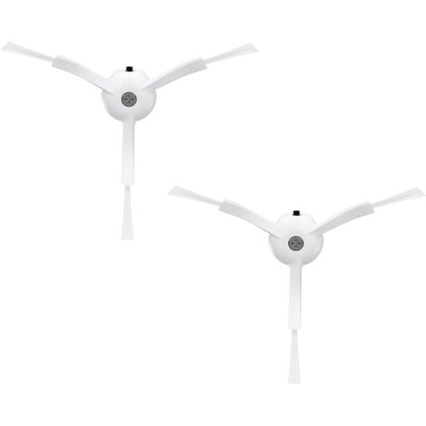 Original Zubehör,Silikon Seitenbürsten für Staubsauger der Serien Q7 Max/Q8 Max/S7 Max Ultra/S7 Maxv Ultra/S7 Pro Ultra/S8 Pro Ultra/Q5 Pro+, 2er Pack (weiß) (1/5)