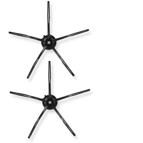 Original Zubehör,Silikon Seitenbürsten für Staubsauger S4, S5,S5 Max,S6,S6 Pure,S6 MaxV,S7,Q7 Max,S7 Maxv Ultra,S7 Pro Ultra und E, 2er Pack(Schwarz) (1/5)